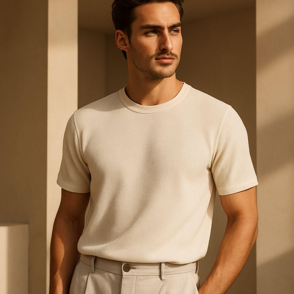 Long Sleeve Tee Men’s Ardenze Lightweight O-neck Loose Fit
