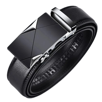 Belt Men’s Ardenze Business Luxe PU Leather Metal Buckle Soft Fit Multi‑Use