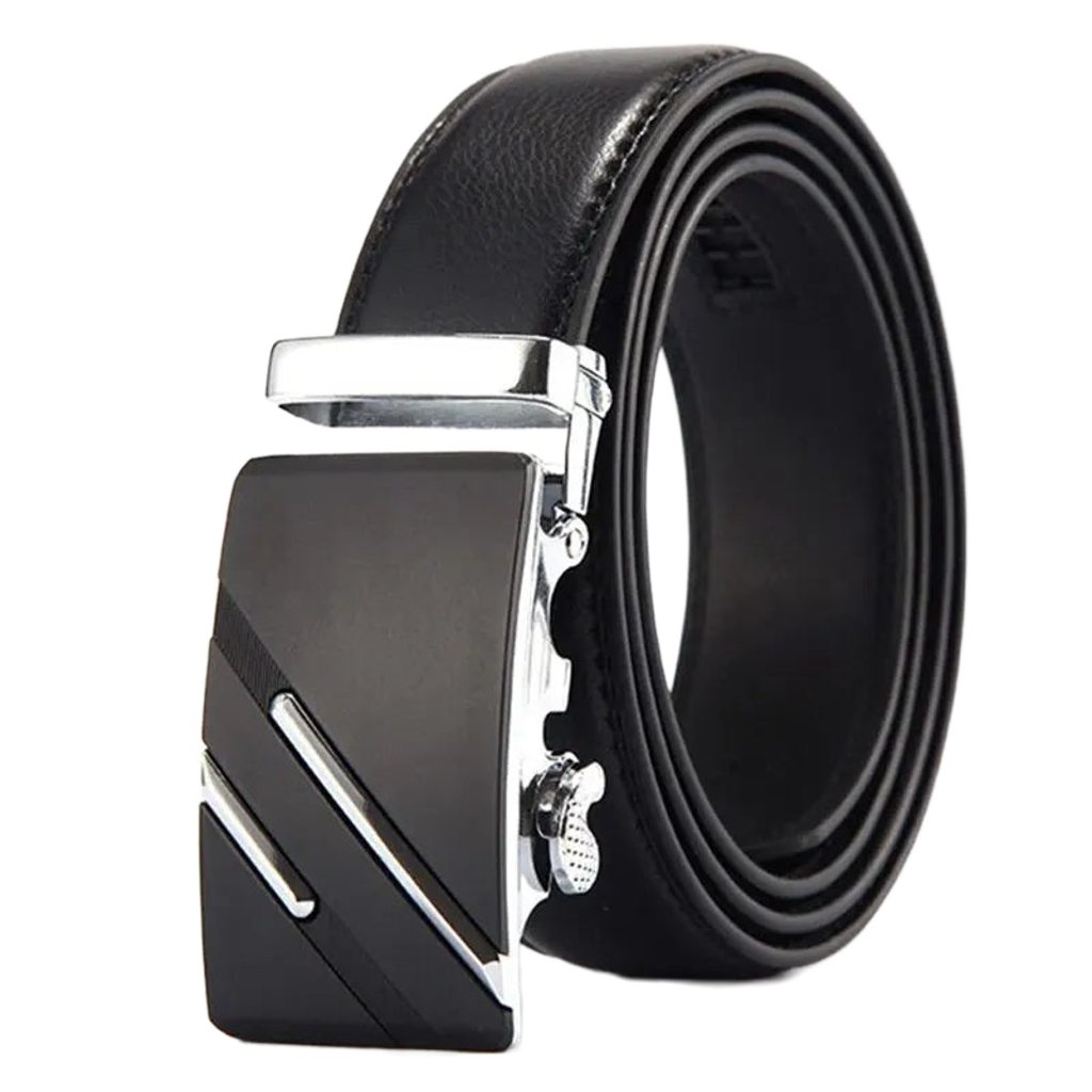 Belt Men’s Ardenze Business Luxe PU Leather Metal Buckle Soft Fit Multi‑Use